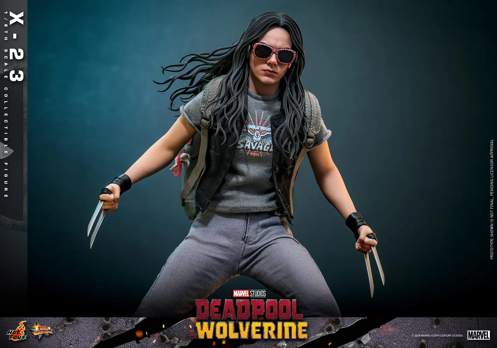 Pedido Figura X-23 - Deadpool & Wolverine marca Hot Toys MMS781 escala 1/6 - Image 10