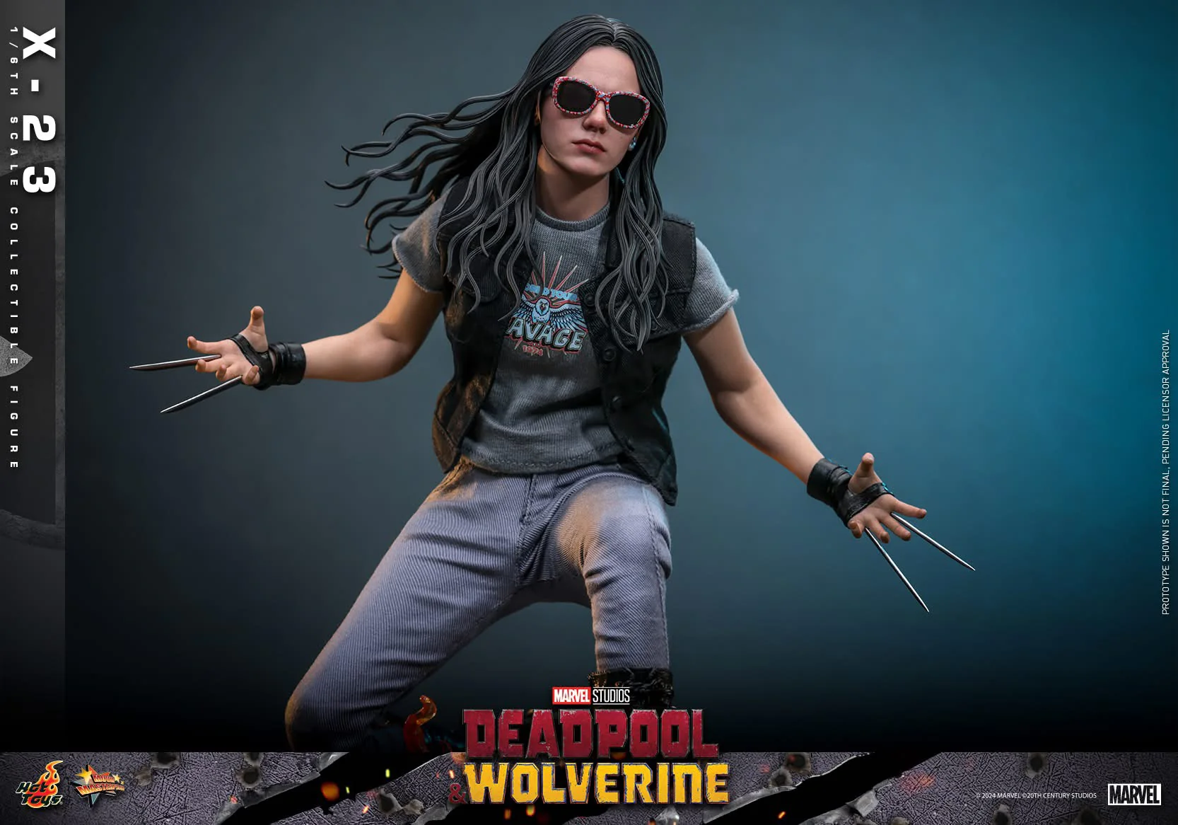 Pedido Figura X-23 - Deadpool & Wolverine marca Hot Toys MMS781 escala 1/6 - Image 11