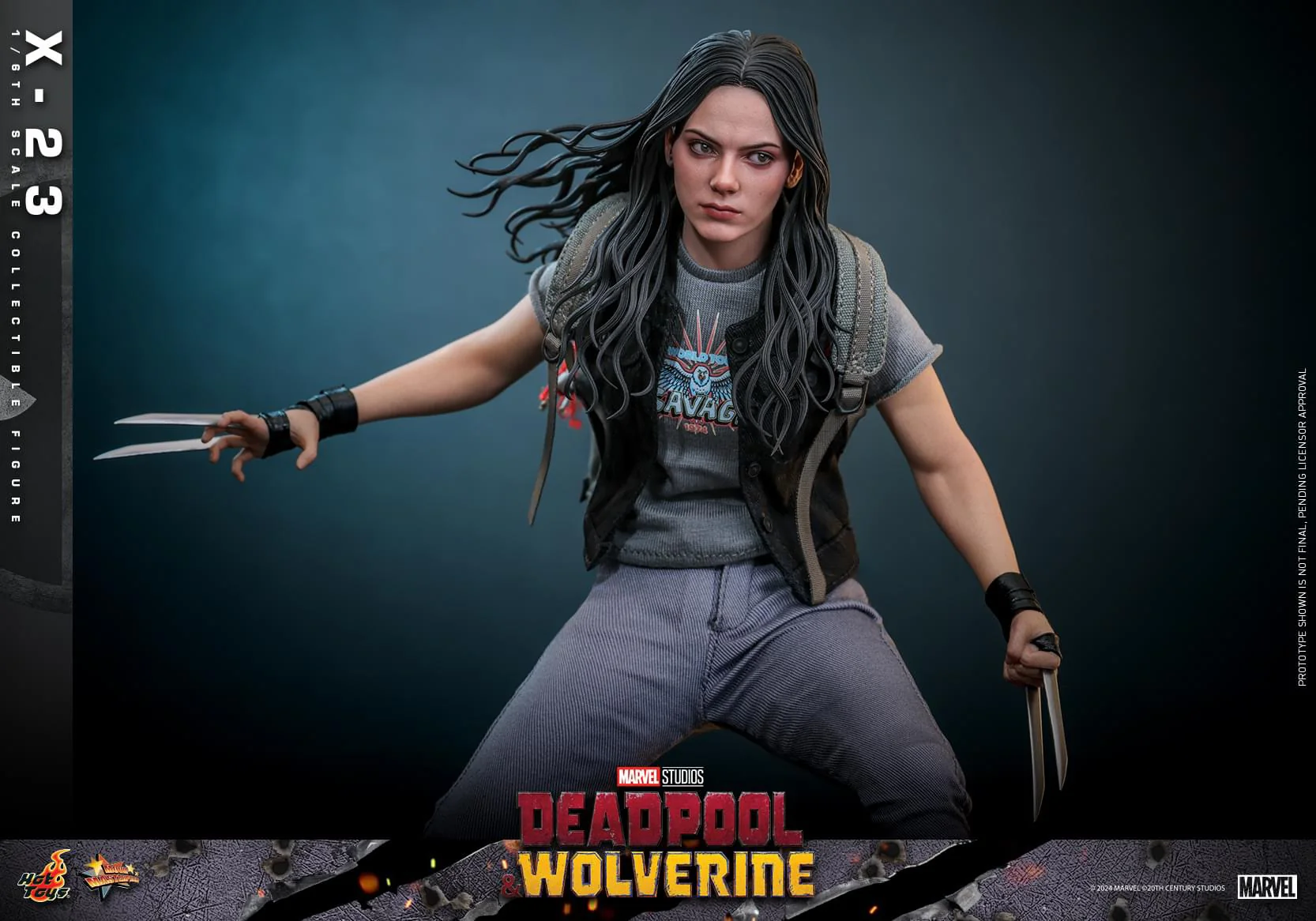Pedido Figura X-23 - Deadpool & Wolverine marca Hot Toys MMS781 escala 1/6 - Image 12