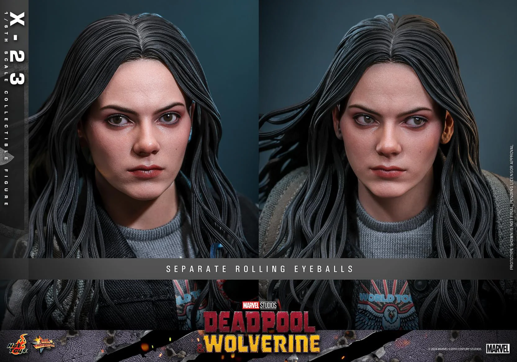 Pedido Figura X-23 - Deadpool & Wolverine marca Hot Toys MMS781 escala 1/6 - Image 15