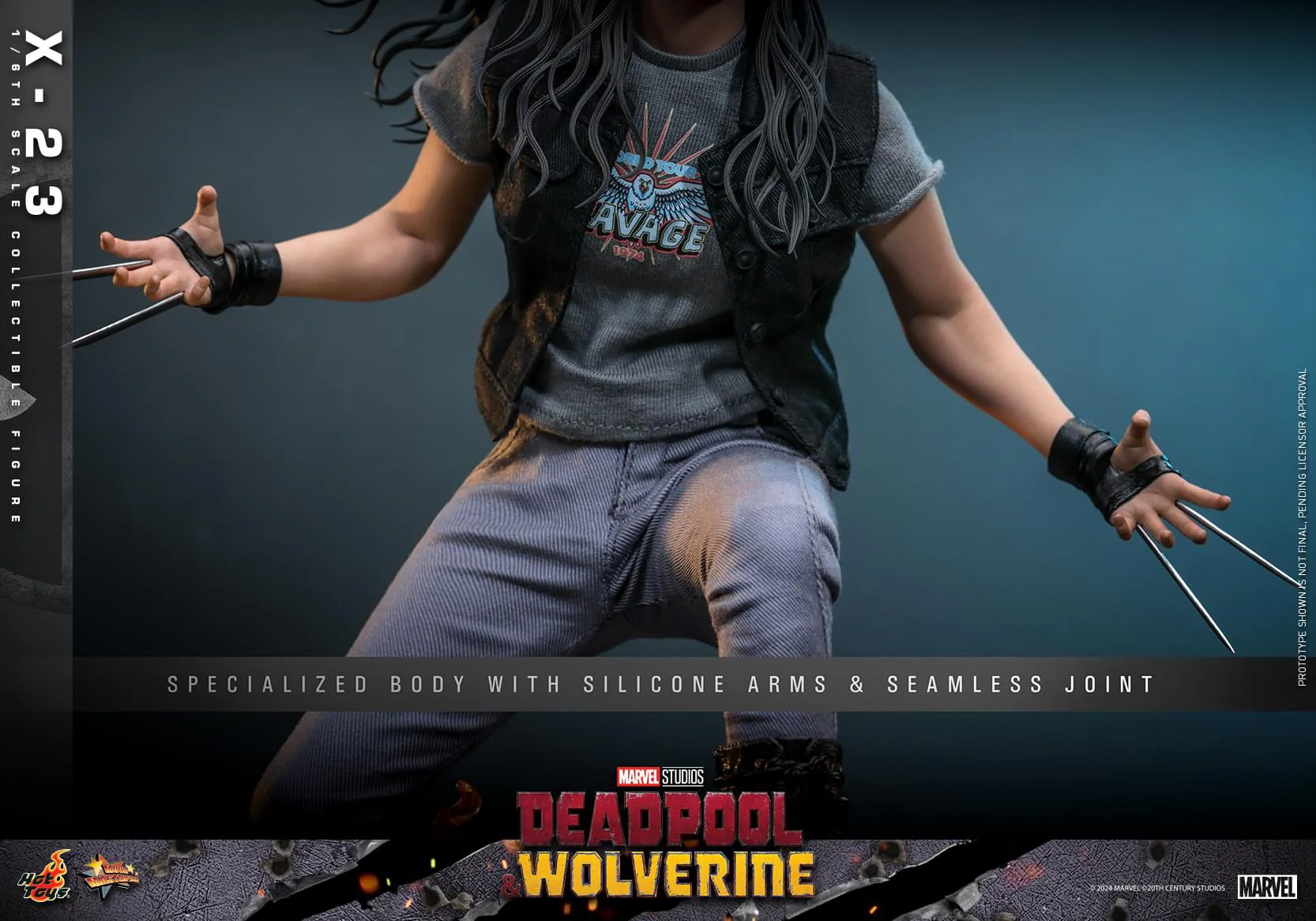 Pedido Figura X-23 - Deadpool & Wolverine marca Hot Toys MMS781 escala 1/6 - Image 18
