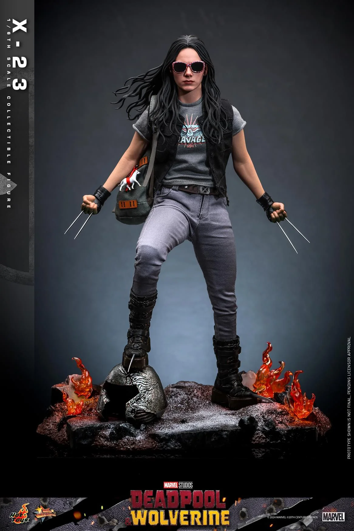 Pedido Figura X-23 - Deadpool & Wolverine marca Hot Toys MMS781 escala 1/6 - Image 3