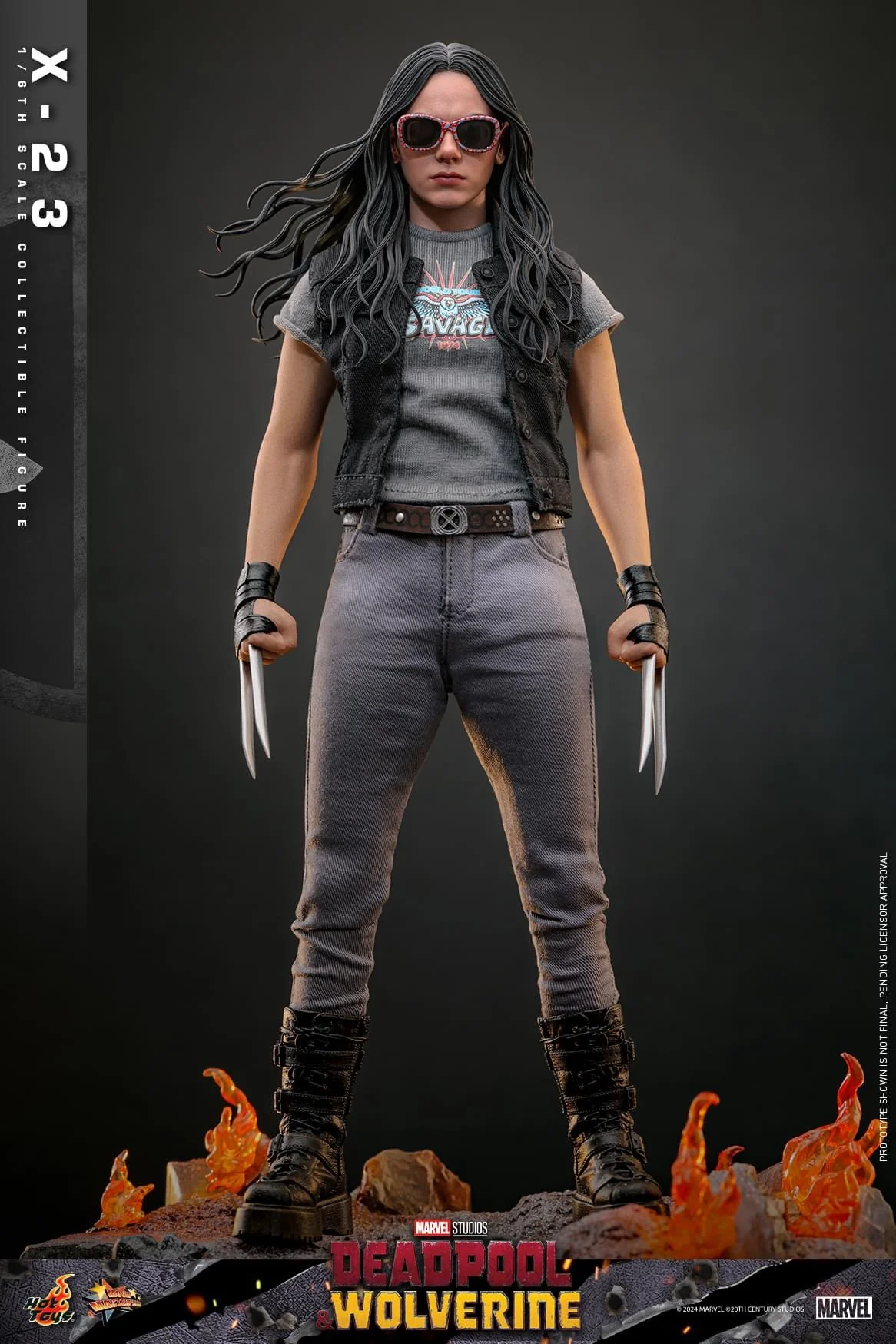 Pedido Figura X-23 - Deadpool & Wolverine marca Hot Toys MMS781 escala 1/6 - Image 5