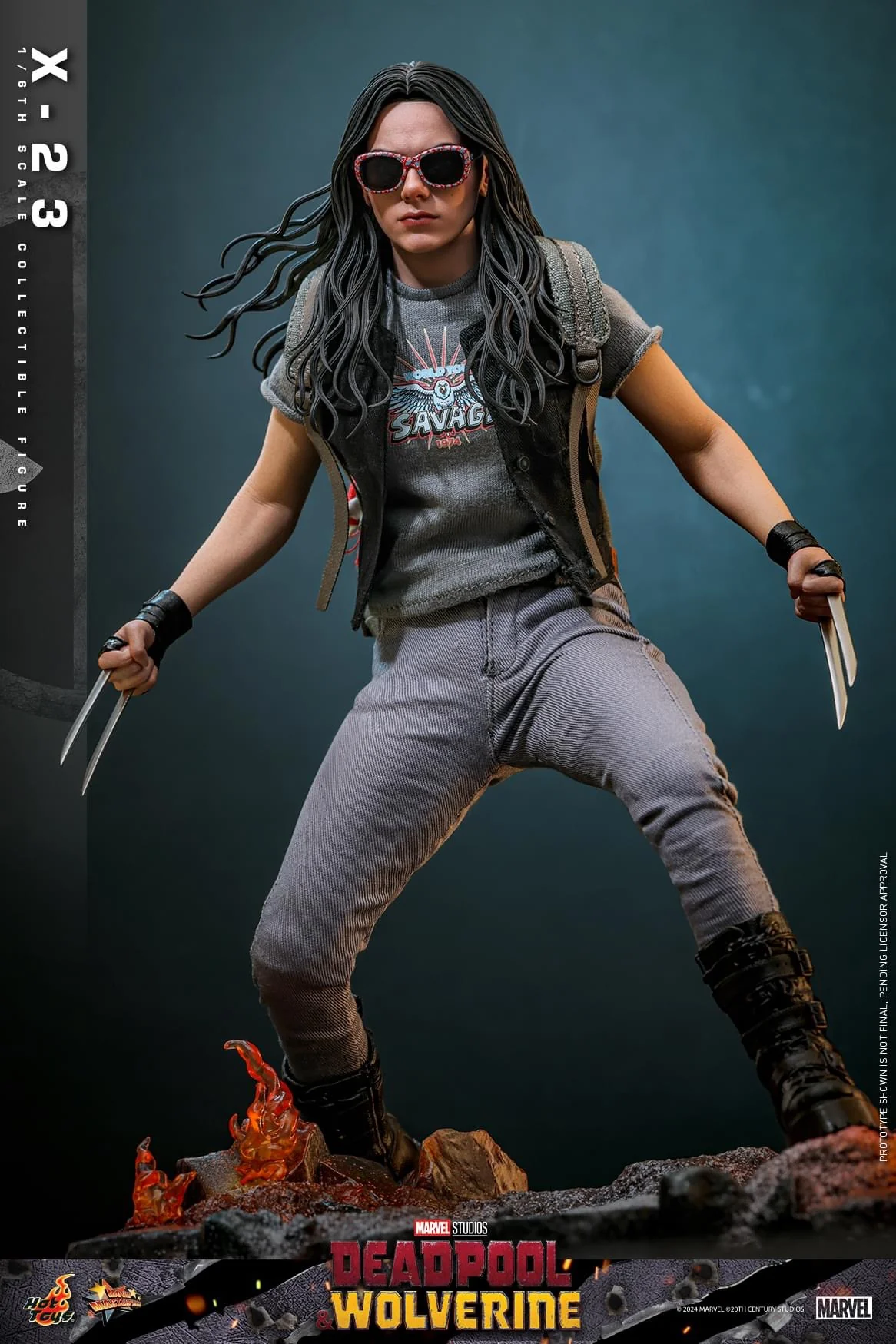 Pedido Figura X-23 - Deadpool & Wolverine marca Hot Toys MMS781 escala 1/6 - Image 6