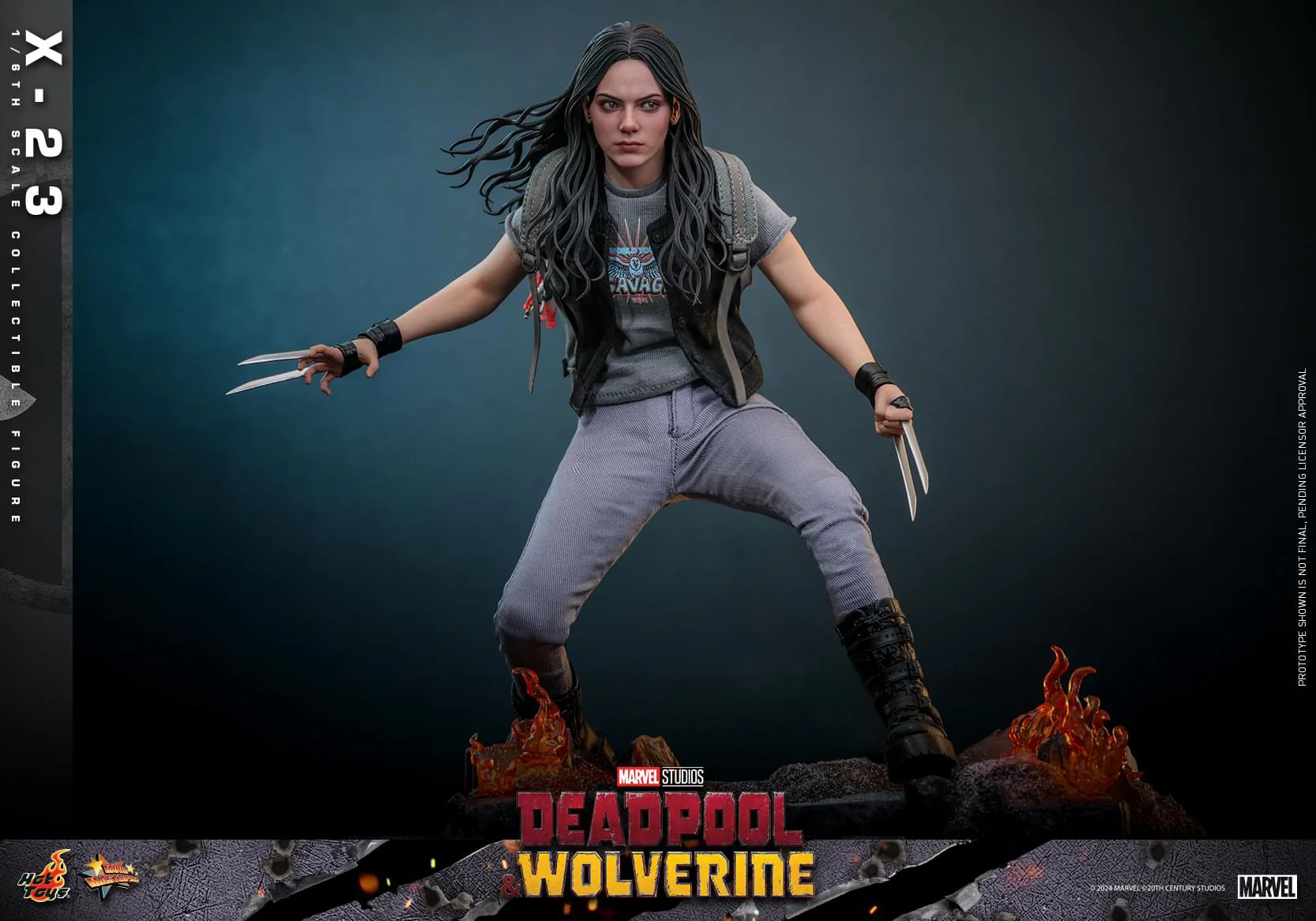 Pedido Figura X-23 - Deadpool & Wolverine marca Hot Toys MMS781 escala 1/6 - Image 8