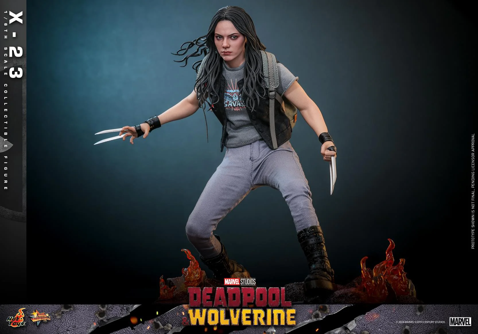Pedido Figura X-23 - Deadpool & Wolverine marca Hot Toys MMS781 escala 1/6 - Image 9