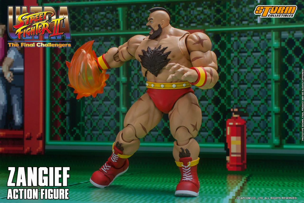 Pedido Figura Zangief - Ultra Street Fighter II : The Final Challengers marca Storm Collectibles escala 1/12 - Image 7