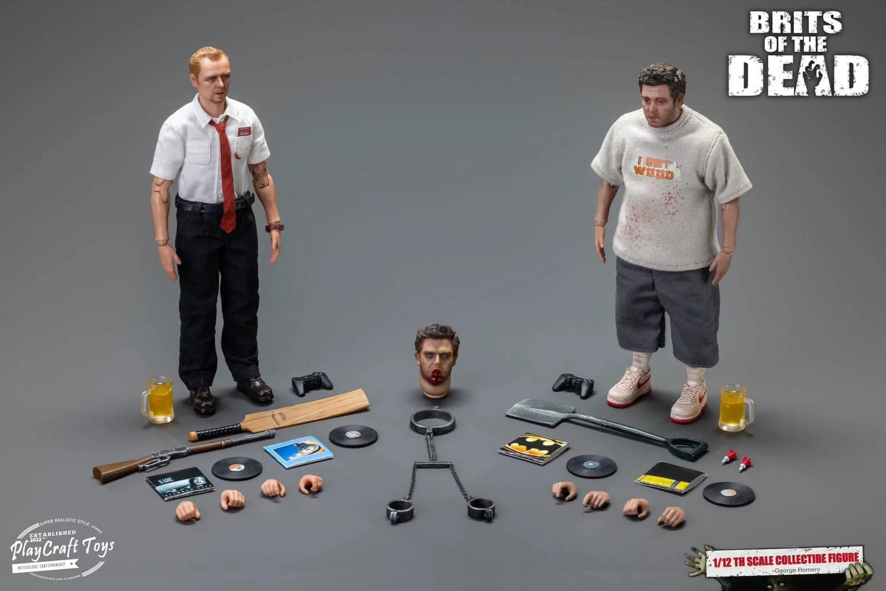 Pedido Figuras Zombie Brothers marca Play Craft Toys PC003 escala pequeña 1/12 - Image 19