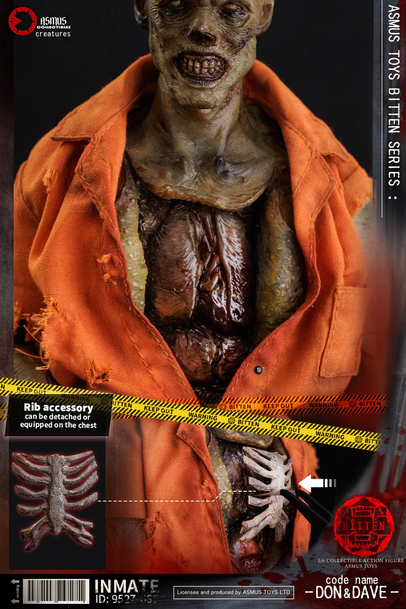 Pedido Figura Zombie DAVE - The Bitten Series marca Asmus Toys BIT004A escala 1/6 - Image 7