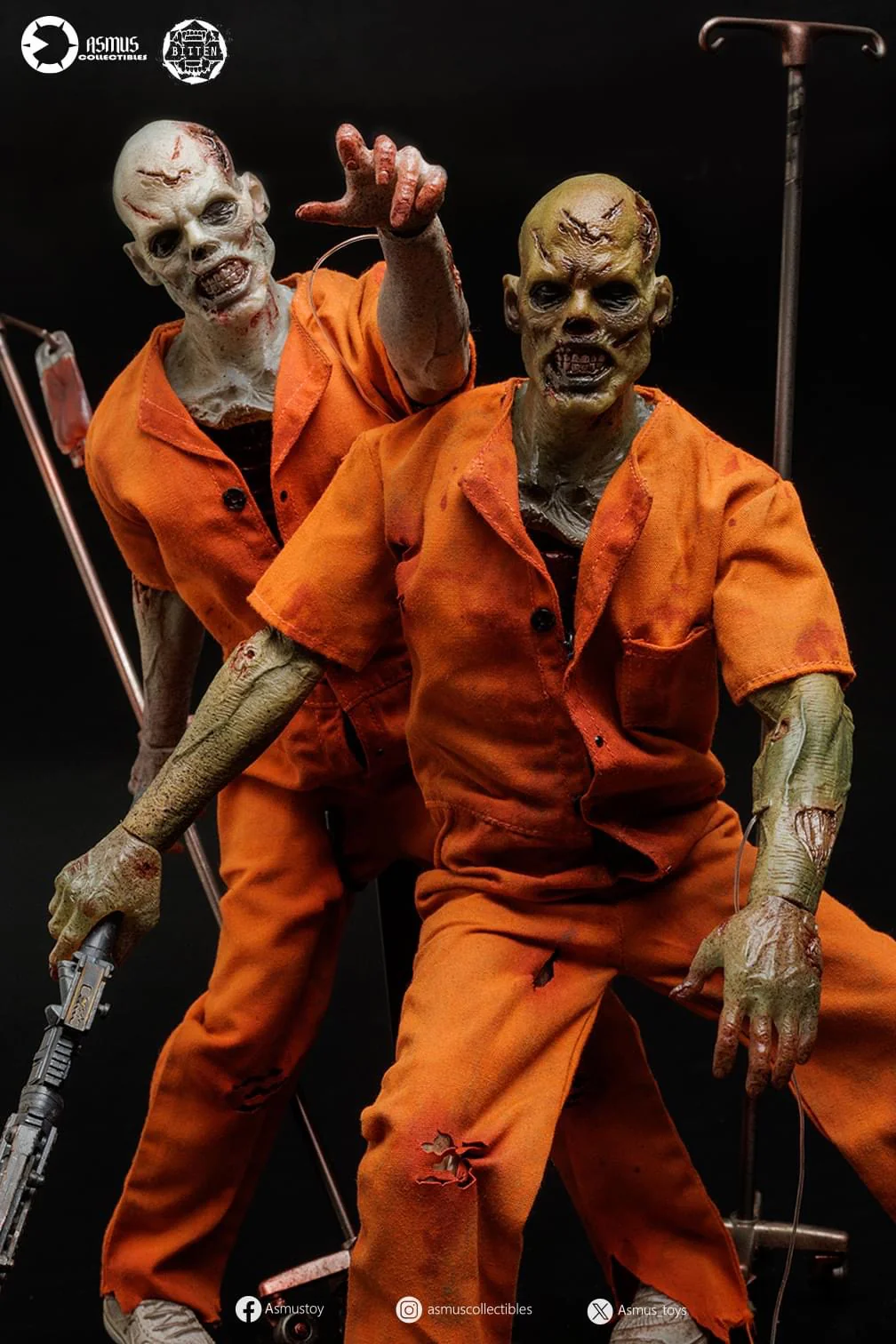 Pedido Figura Zombie DAVE - The Bitten Series marca Asmus Toys BIT004A escala 1/6 - Image 9