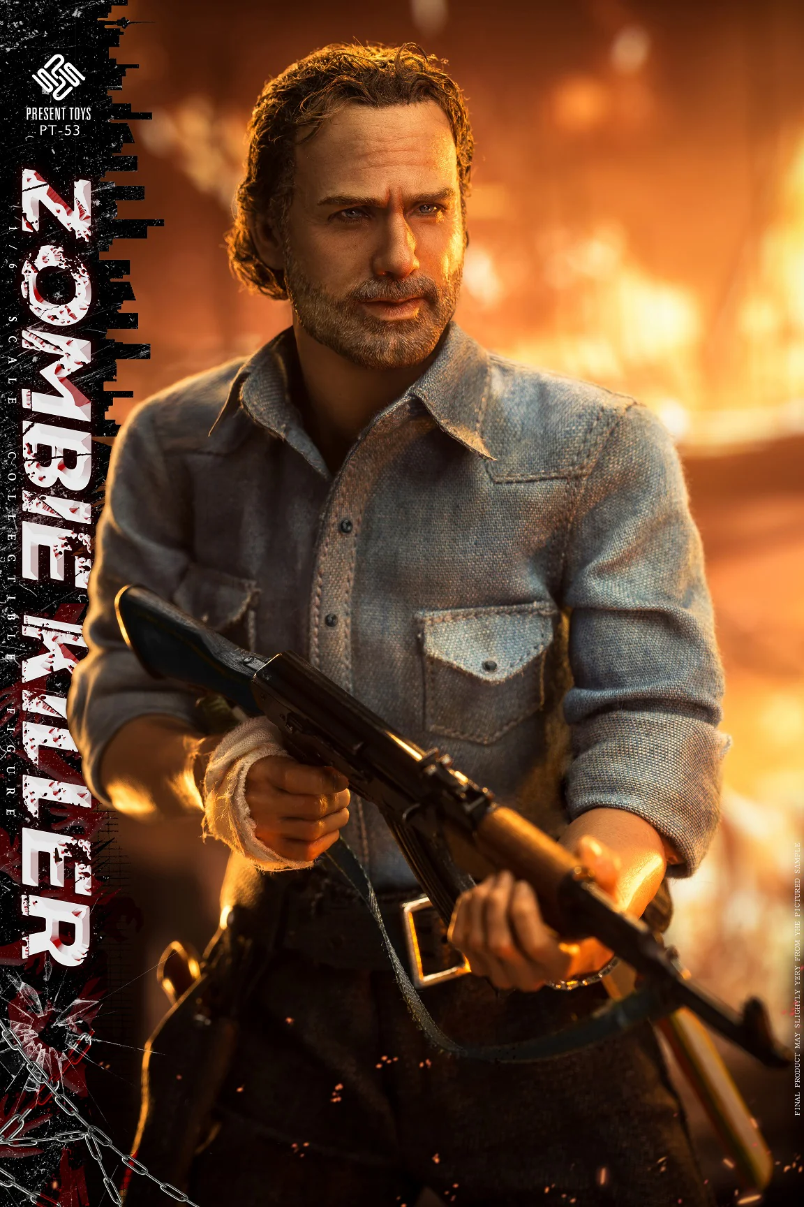 Pedido Figura Zombie Killer marca Present Toys SP53 escala 1/6 - Image 11