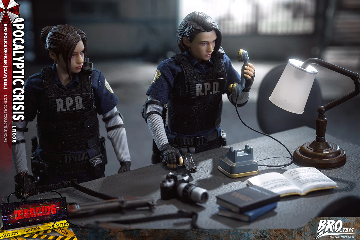 Pedido Figuras Doomsday Crisis RPD Police Officers (set de 2 figuras) marca Brotoys LR006 escala pequeña 1/12 - Image 13