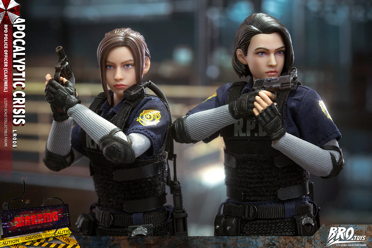 Pedido Figuras Doomsday Crisis RPD Police Officers (set de 2 figuras) marca Brotoys LR006 escala pequeña 1/12 - Image 3