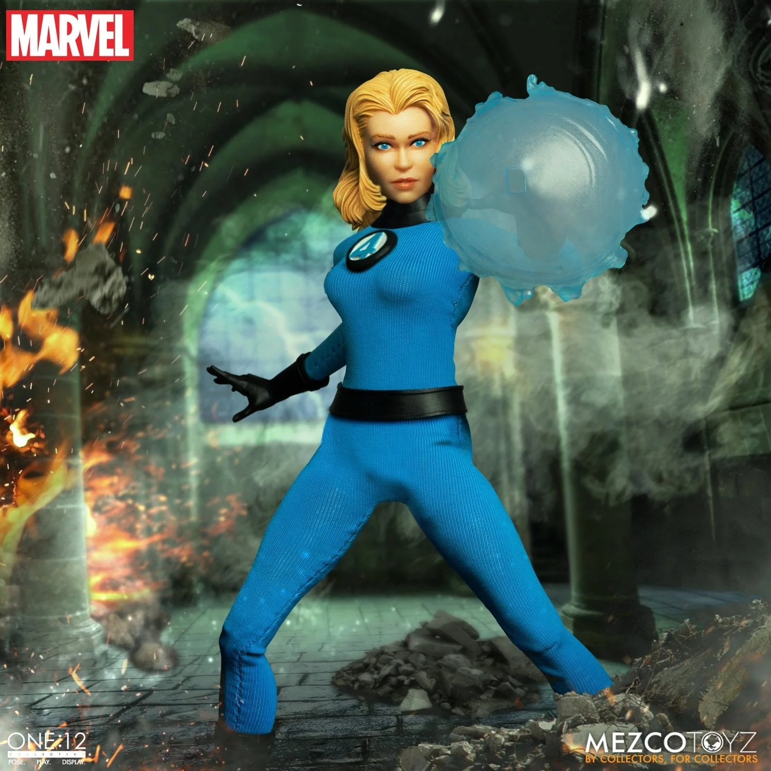 Pedido Figuras Fantastic Four Deluxe Box Set - One:12 Collective marca Mezco Toyz 77600 escala pequeña 1/12 - Image 11