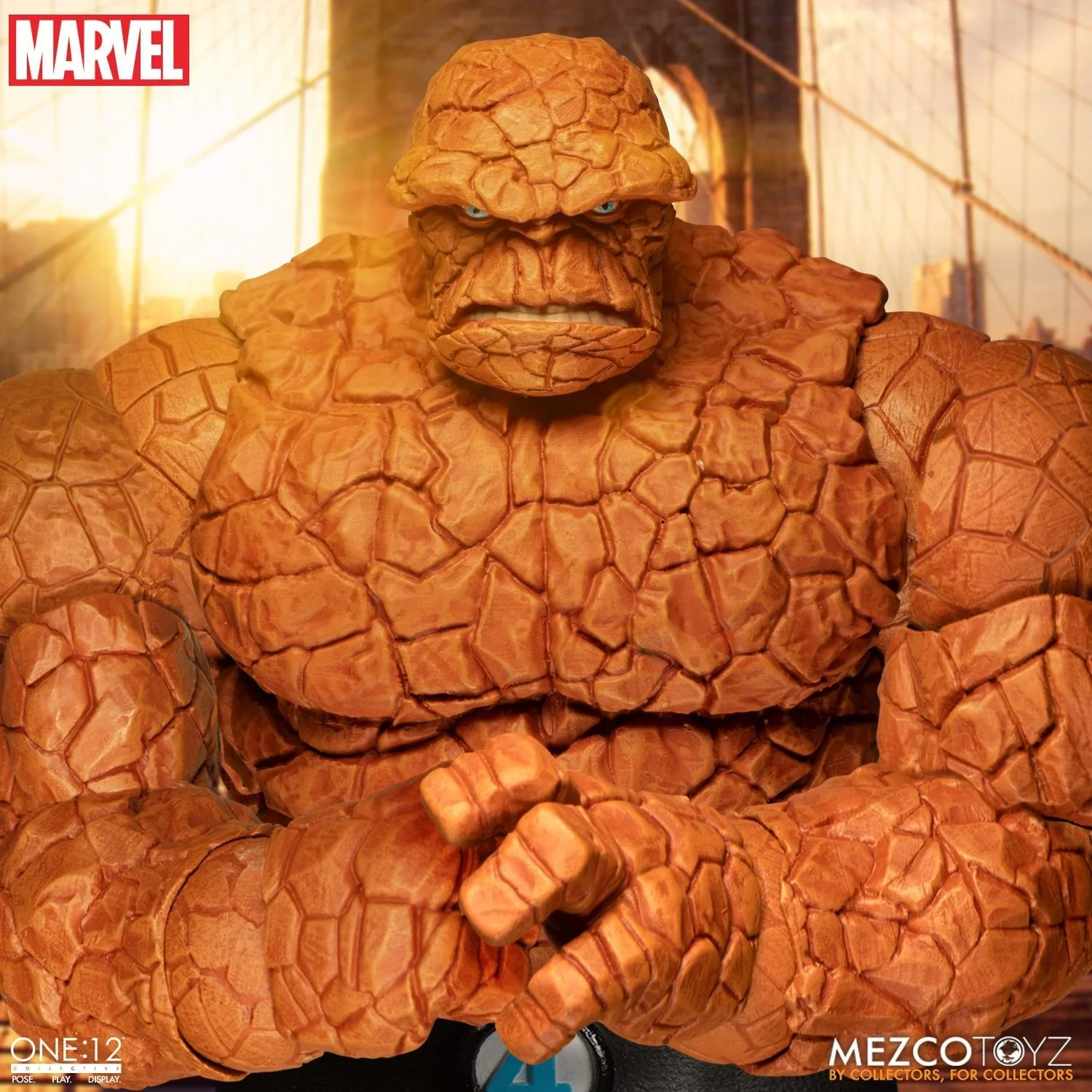 Pedido Figuras Fantastic Four Deluxe Box Set - One:12 Collective marca Mezco Toyz 77600 escala pequeña 1/12 - Image 13