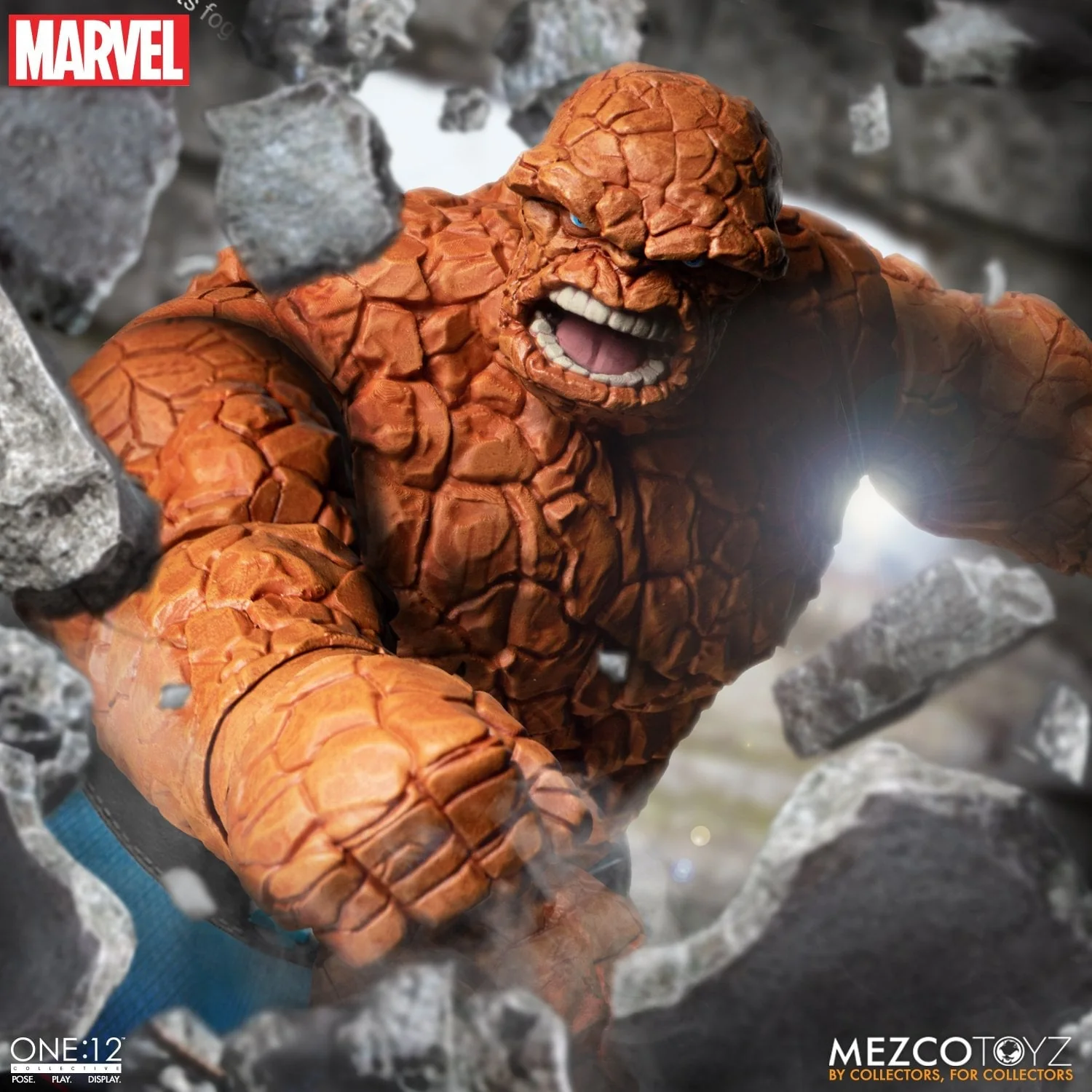 Pedido Figuras Fantastic Four Deluxe Box Set - One:12 Collective marca Mezco Toyz 77600 escala pequeña 1/12 - Image 15