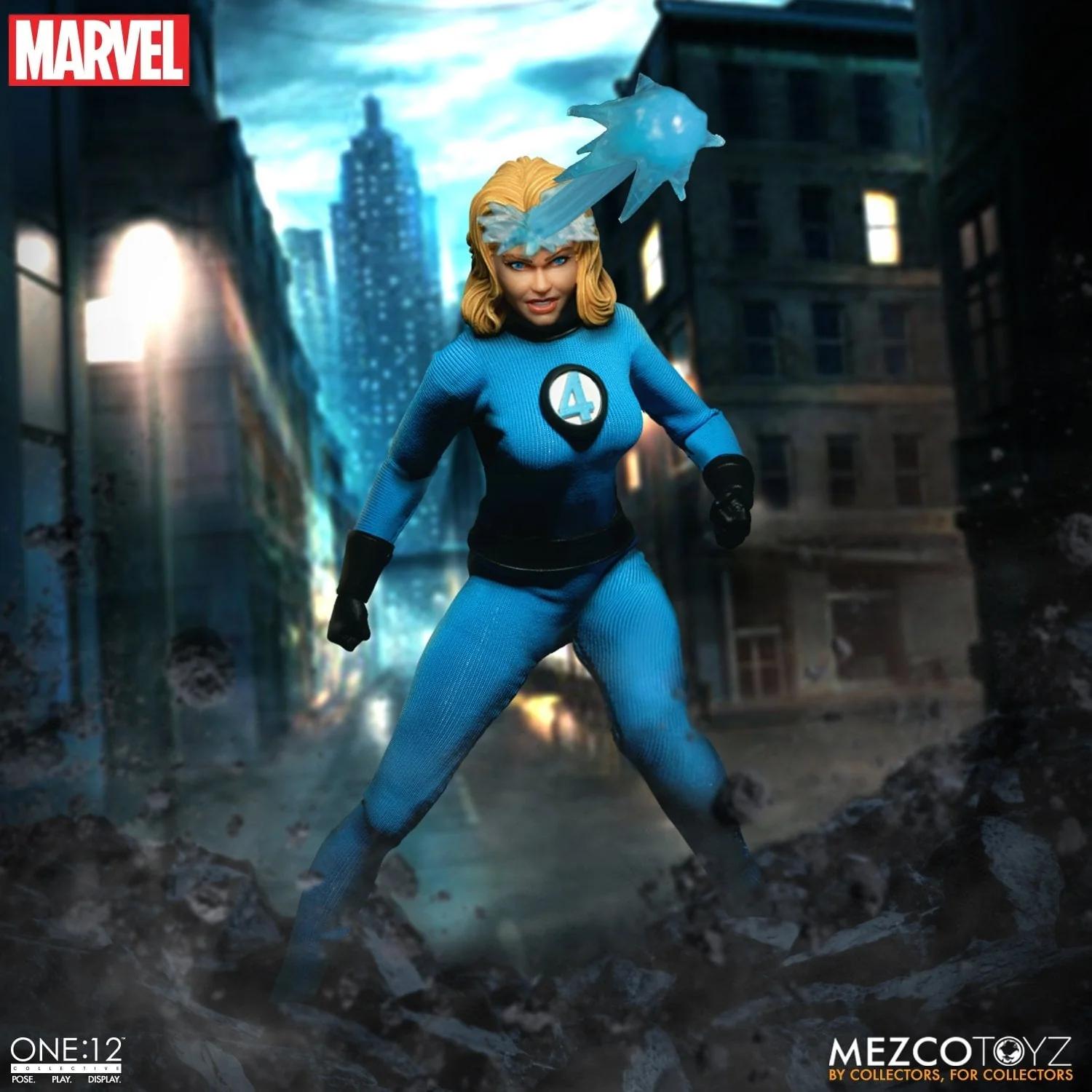 Pedido Figuras Fantastic Four Deluxe Box Set - One:12 Collective marca Mezco Toyz 77600 escala pequeña 1/12 - Image 7