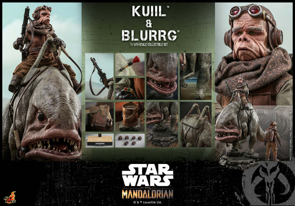 Pedido Figuras Kuiil & Blurrg set - Star Wars: The Mandalorian marca Hot Toys TMS049 escala 1/6 - Image 16