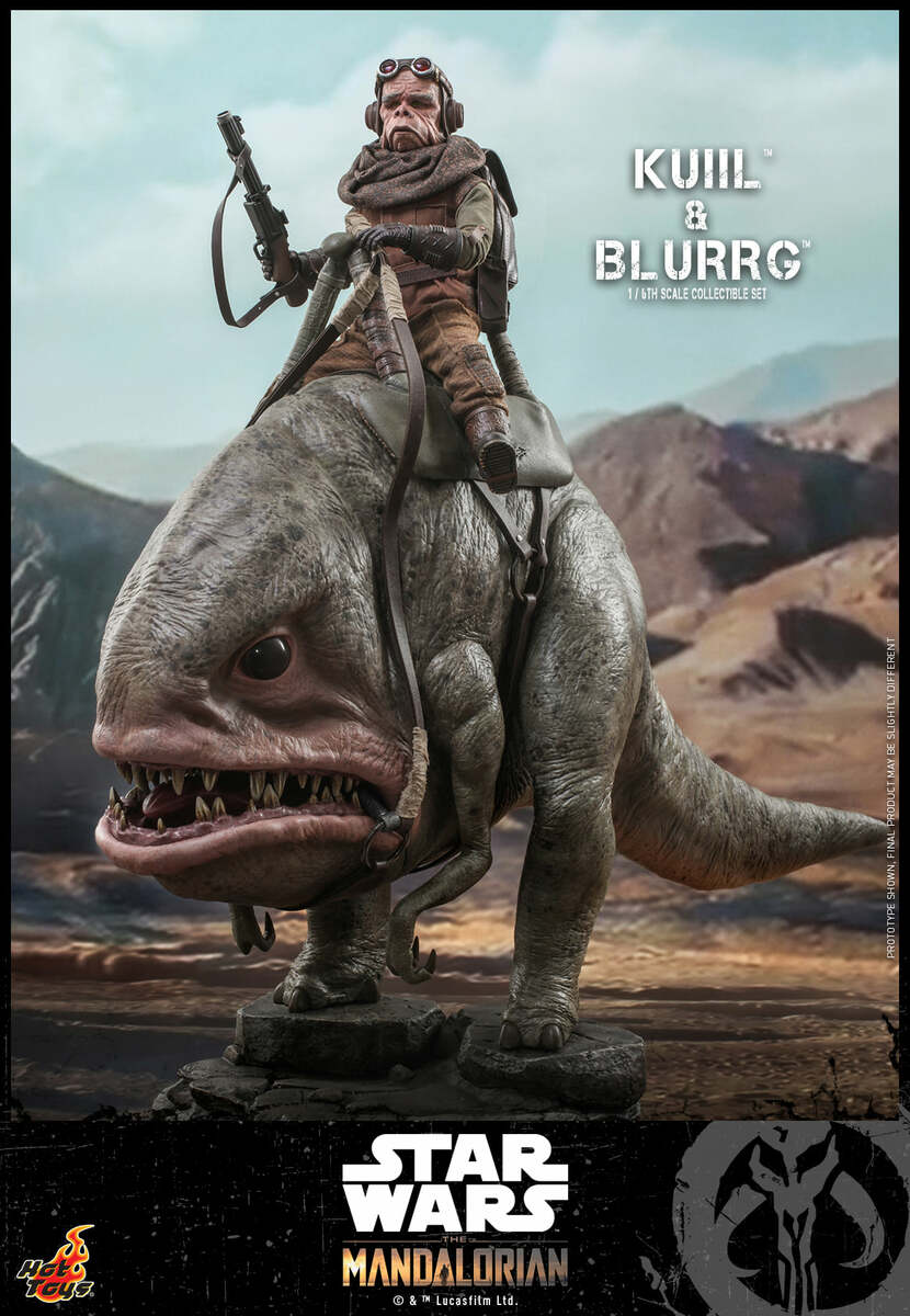 Pedido Figuras Kuiil & Blurrg set - Star Wars: The Mandalorian marca Hot Toys TMS049 escala 1/6 - Image 7