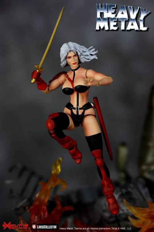 Pedido Figuras Taarna & Avis (Deluxe version) - Heavy Metal marca Executive Replicas escala pequeña 1/12 - Image 4