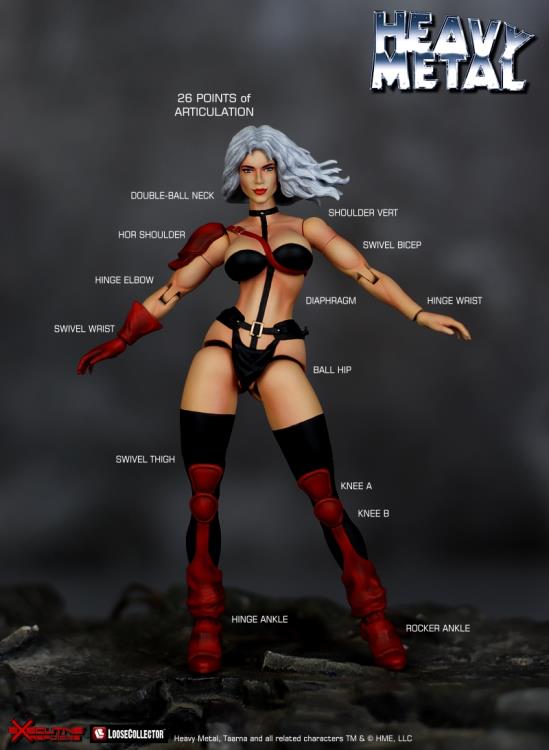 Pedido Figuras Taarna & Avis (Deluxe version) - Heavy Metal marca Executive Replicas escala pequeña 1/12 - Image 7
