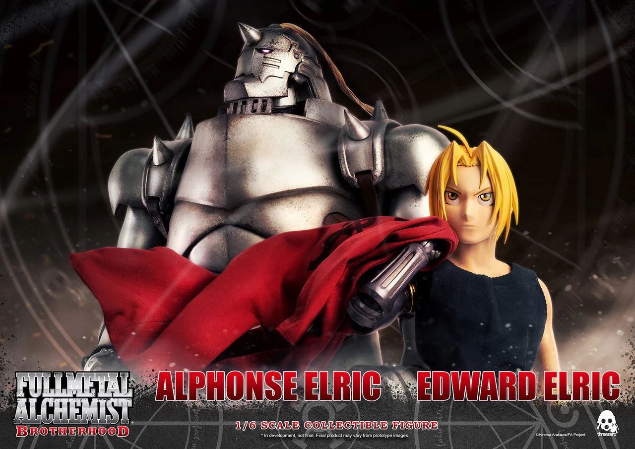 Pedido Figuras Twin-Pack / Set Doble (Edward y Alphonse Elric) - Fullmetal Alchemist: Brotherhood marca Threezero 3Z0674 escala 1/6 - Image 6