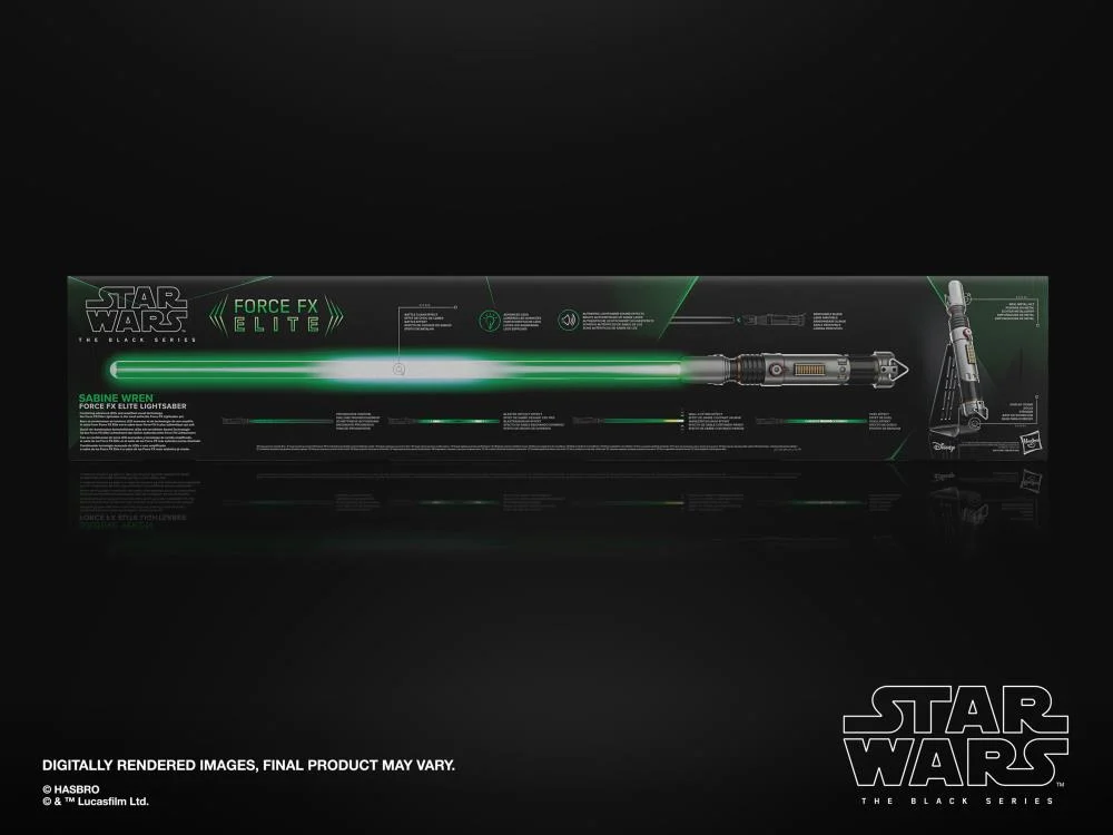 Pedido Lightsaber / Sable de Luz de Sabine Wren - Force FX Elite - Star Wars: The Black Series marca Hasbro escala real 1/1 - Image 10