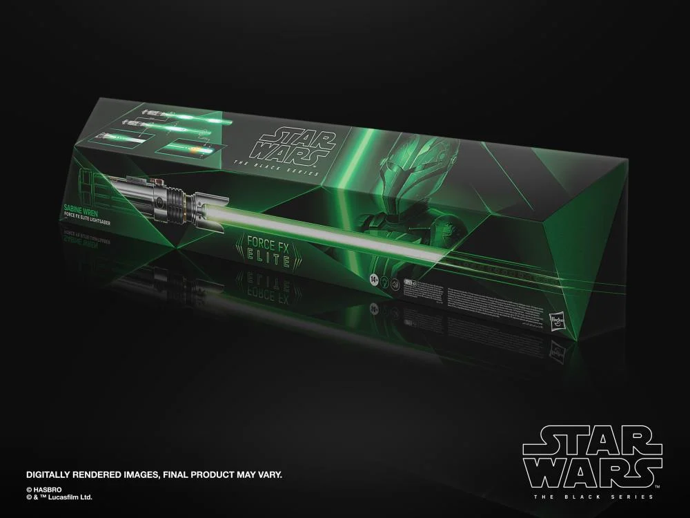 Pedido Lightsaber / Sable de Luz de Sabine Wren - Force FX Elite - Star Wars: The Black Series marca Hasbro escala real 1/1 - Image 7