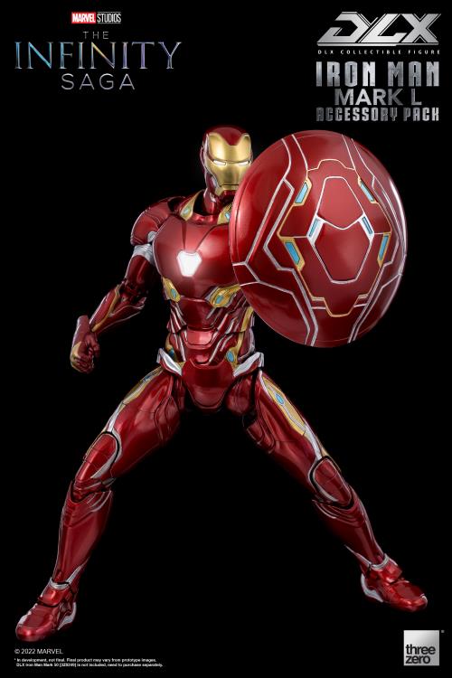 Pedido Set de Accesorios para el DLX Iron Man Mark L 50 - Avengers: Infinity Saga marca Threezero 3Z0362 escala pequeña 1/12 - Image 11