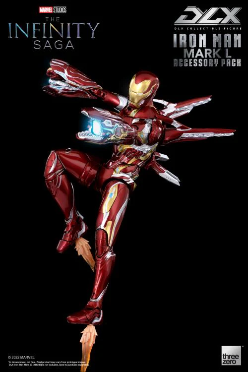 Pedido Set de Accesorios para el DLX Iron Man Mark L 50 - Avengers: Infinity Saga marca Threezero 3Z0362 escala pequeña 1/12 - Image 12