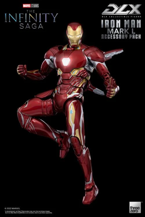 Pedido Set de Accesorios para el DLX Iron Man Mark L 50 - Avengers: Infinity Saga marca Threezero 3Z0362 escala pequeña 1/12 - Image 15