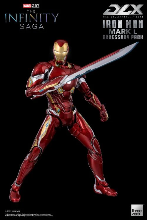 Pedido Set de Accesorios para el DLX Iron Man Mark L 50 - Avengers: Infinity Saga marca Threezero 3Z0362 escala pequeña 1/12 - Image 16