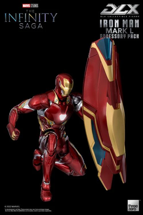 Pedido Set de Accesorios para el DLX Iron Man Mark L 50 - Avengers: Infinity Saga marca Threezero 3Z0362 escala pequeña 1/12 - Image 17