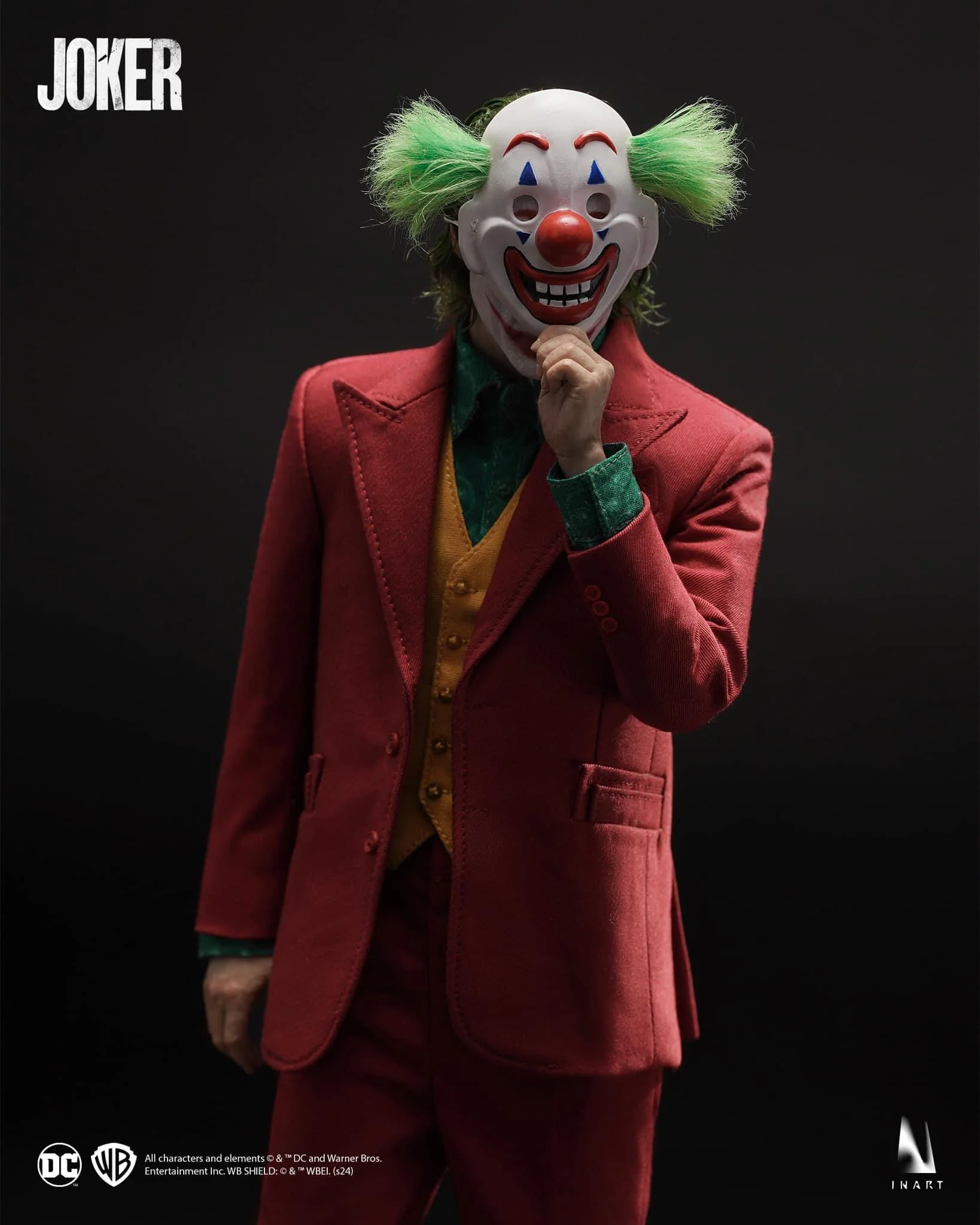 Pedido Set de Figuras Joker 2019 (Deluxe Edition) (Cabello enraizado) (2 figuras) marca Inart escala 1/6 - Image 3
