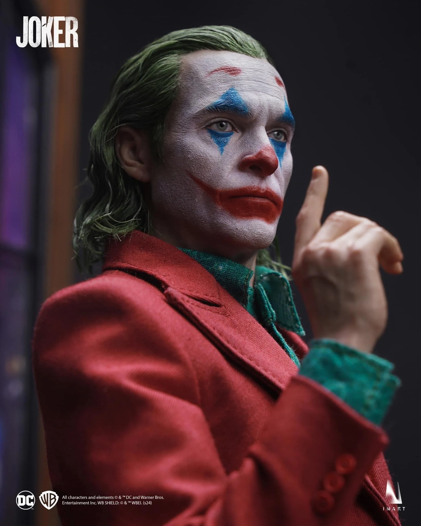 Pedido Set de Figuras Joker 2019 (Deluxe Edition) (Cabello enraizado) (2 figuras) marca Inart escala 1/6 - Image 5