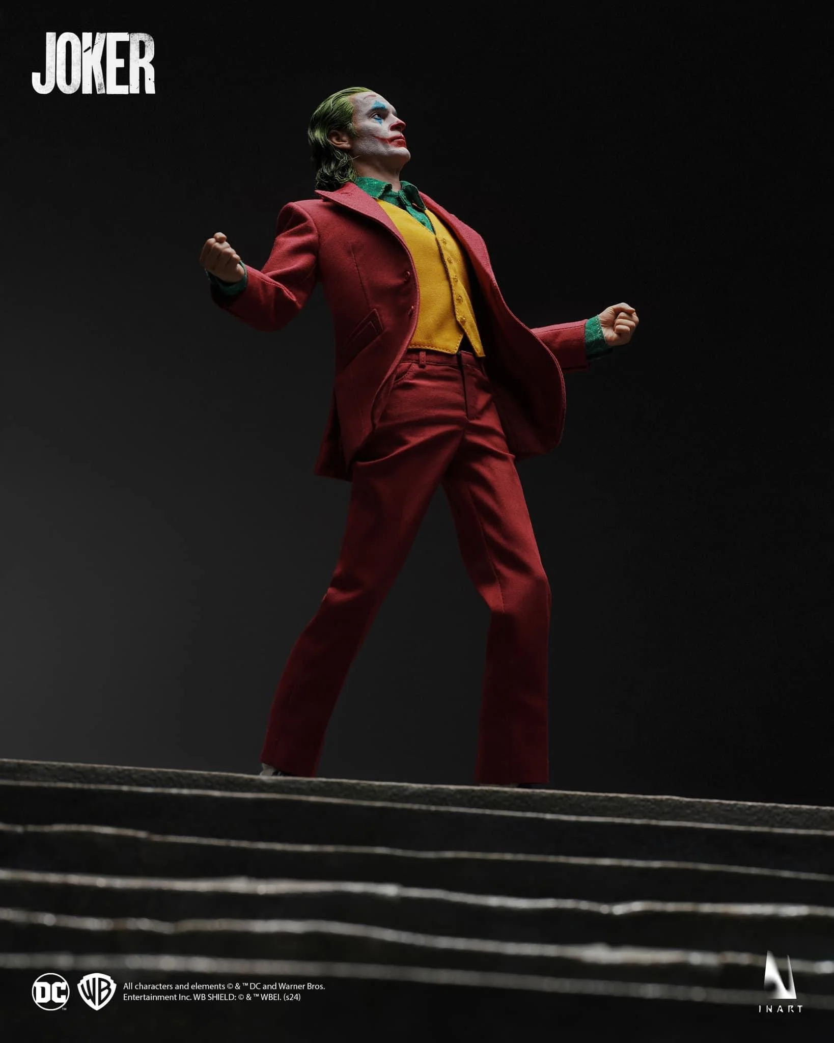 Pedido Set de Figuras Joker 2019 (Deluxe Edition) (Cabello enraizado) (2 figuras) marca Inart escala 1/6 - Image 6