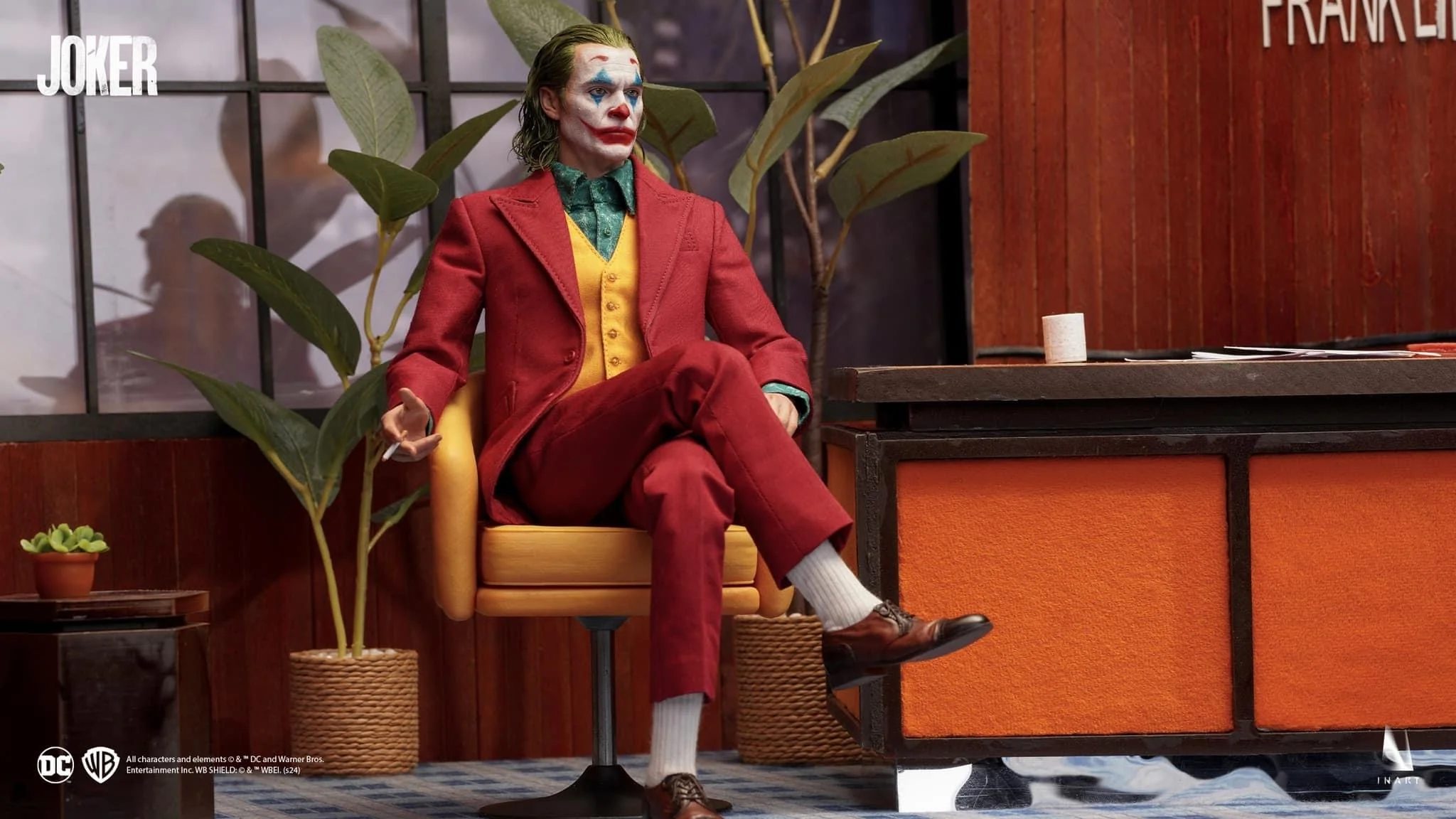 Pedido Set de Figuras Joker 2019 (Deluxe Edition) (Cabello enraizado) (2 figuras) marca Inart escala 1/6 - Image 8