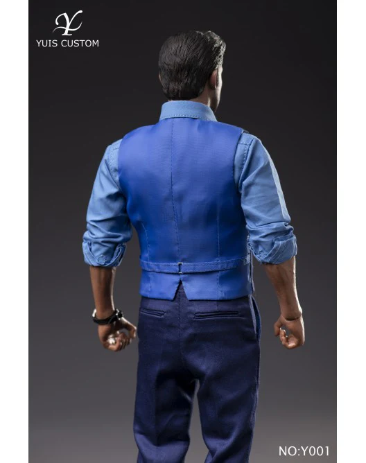 Pedido Set Traje azul marca Yuis Y001 escala 1/6 - Image 5
