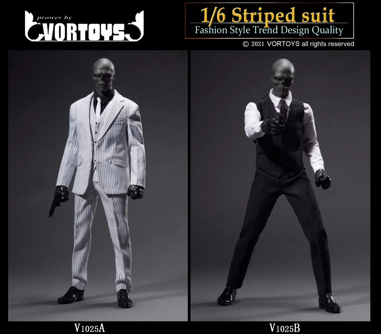 Pedido Traje Striped (2 versiones) marca Vortoys V1025 escala 1/6