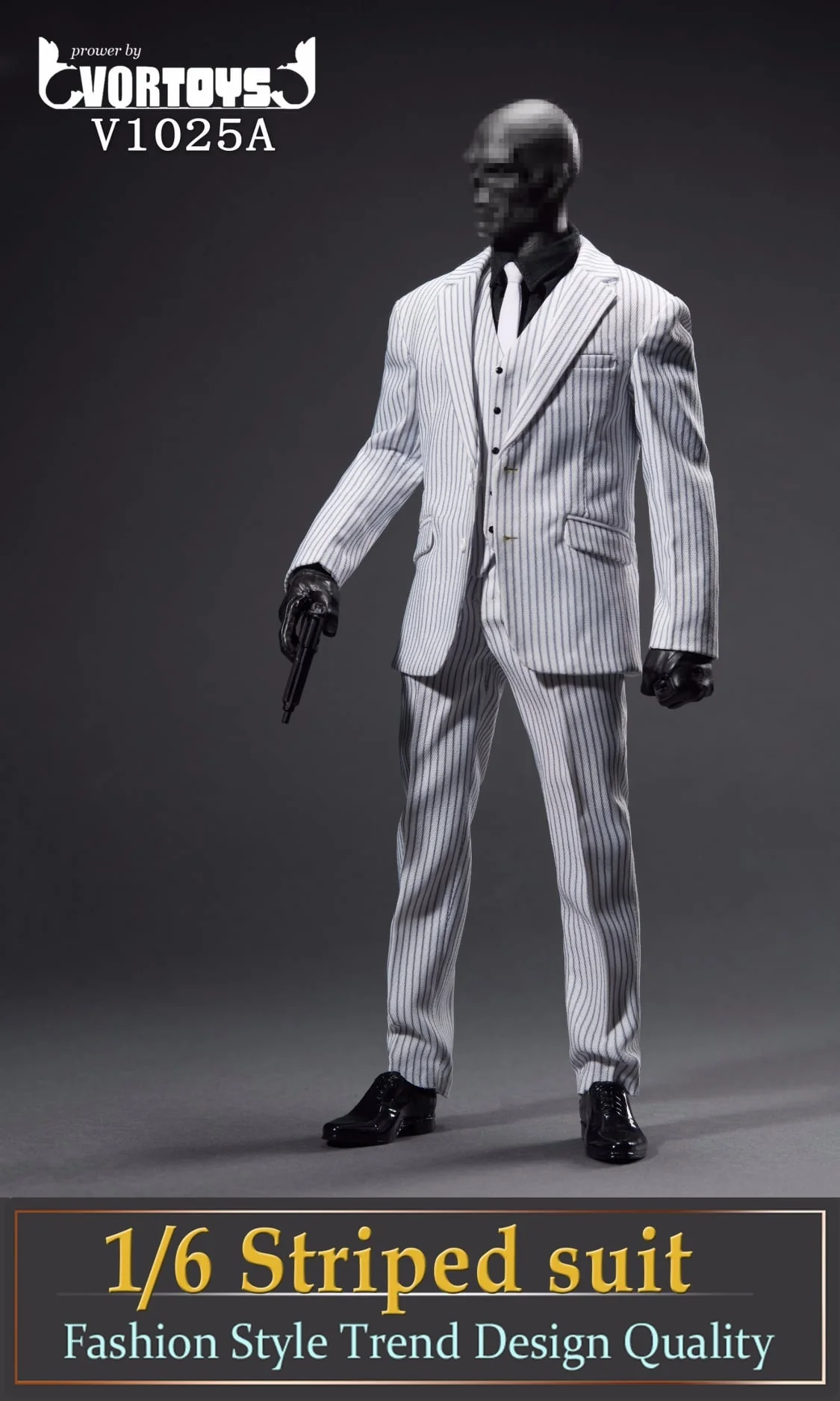 Pedido Traje Striped (2 versiones) marca Vortoys V1025 escala 1/6 - Image 2