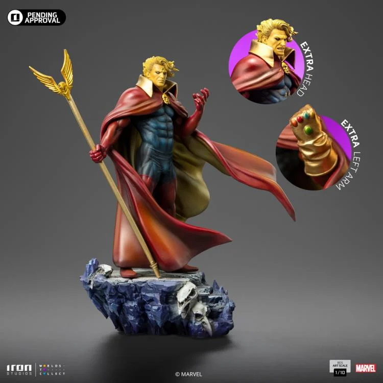 Preventa Estatua Adam Warlock - The Infinity Gauntlet - Limited Edition BDS marca Iron Studios escala de arte 1/10 - Image 8