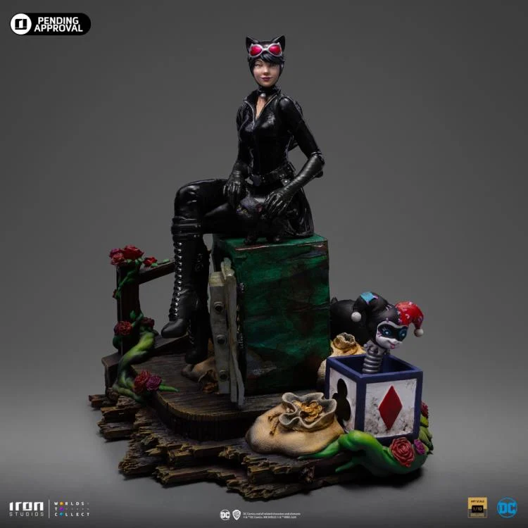 Preventa Estatua Catwoman Deluxe - Gotham City Sirens - Limited Edition marca Iron Studios escala de arte 1/10 - Image 3
