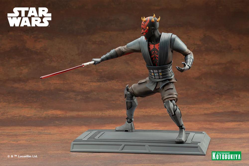 Preventa Estatua Darth Maul - Star Wars: The Clone Wars - ArtFX marca Kotobukiya escala 1/7 - Image 5