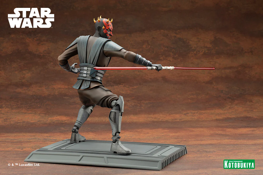 Preventa Estatua Darth Maul - Star Wars: The Clone Wars - ArtFX marca Kotobukiya escala 1/7 - Image 6