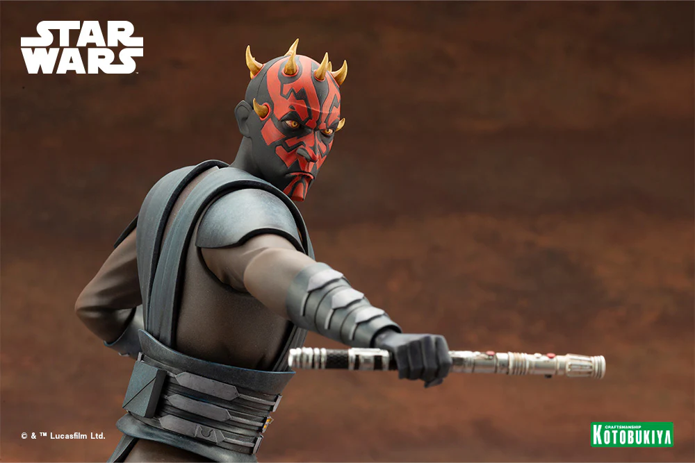 Preventa Estatua Darth Maul - Star Wars: The Clone Wars - ArtFX marca Kotobukiya escala 1/7 - Image 8