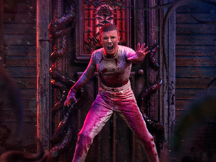 Preventa Estatua Eleven (Deluxe version) - Stranger Things - Limited Edition marca Iron Studios escala de arte 1/10 - Image 2