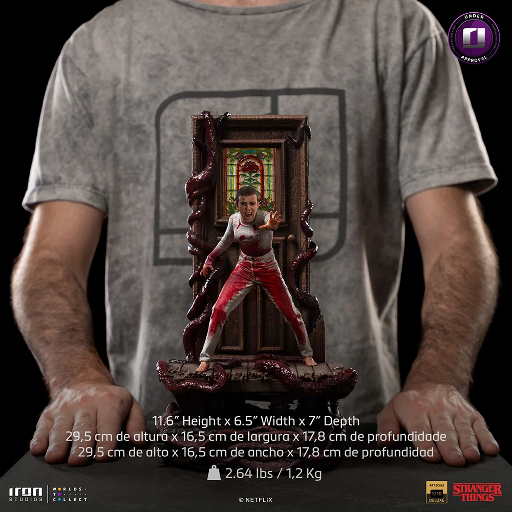 Preventa Estatua Eleven (Deluxe version) - Stranger Things - Limited Edition marca Iron Studios escala de arte 1/10 - Image 4