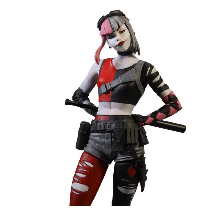 Preventa Estatua Harley Quinn (Simone Di Meo version) (Edición Limitada) (Poliresina)- Red & White & Black - DC Comics marca McFarlane Toys x DC Direct escala 1/10 - Image 9