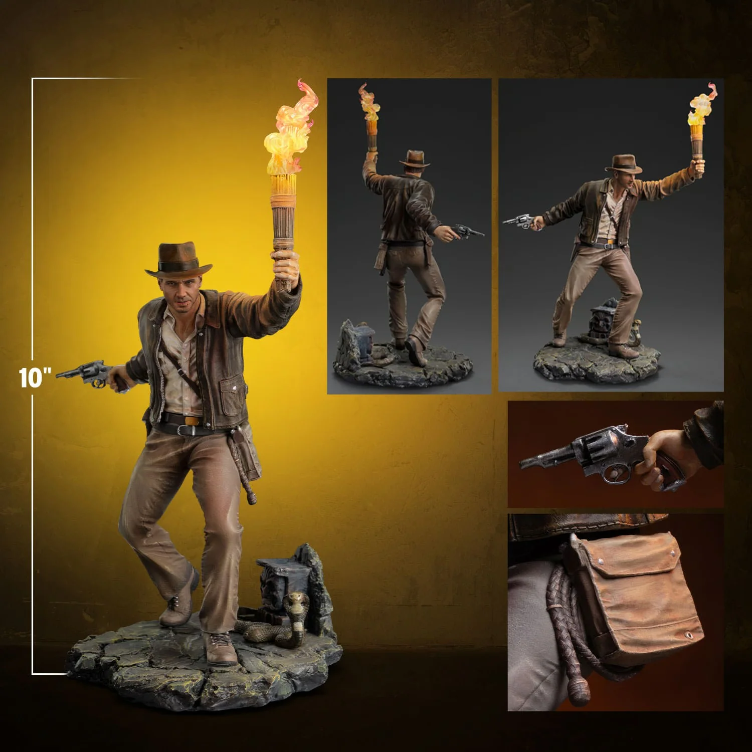 Preventa Estatua Indiana Jones (Limited Edition) marca Iron Studios escala de arte 1/10 - Image 12