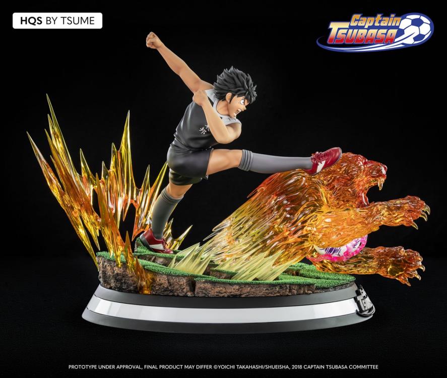 Preventa Estatua Kojiro Hyuga (Tiger Shot) (Limited Edition) - Captain Tsubasa / Supercampeones HQS marca TSUME a escala 1/6 (32 cm) - Image 4